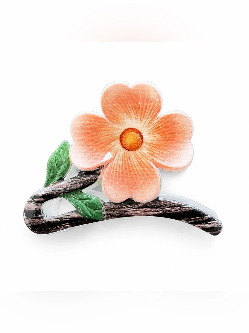 New Light Orange Flower Floral Daisy 3
